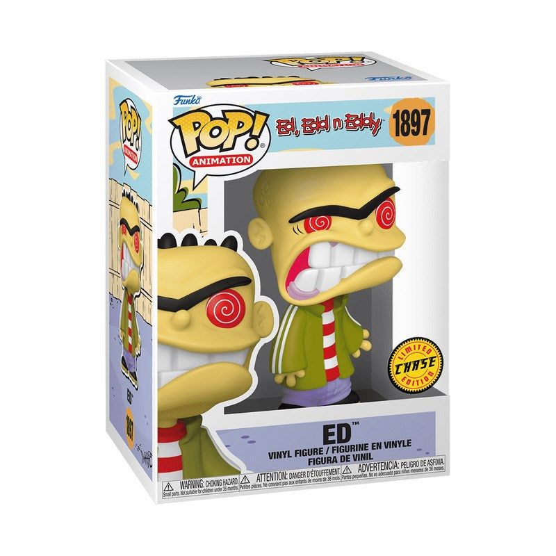 Funko Pop! Animation: Ed, Edd, n Eddy - Ed w/Chase - Assorted Funko Pop! Animation: Ed, Edd, n Eddy - Ed w/Chase - Assorted